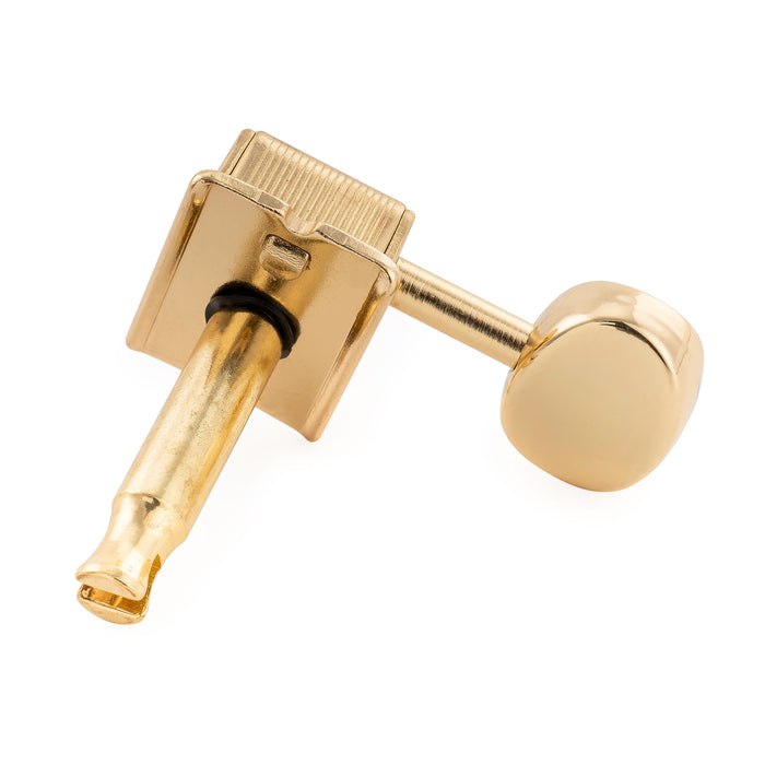 Musiclily Pro R15J Vintage Esquerda 6-em-linha 15:1 Relação, Mecanismos Semicerrados com Eixo Dividido, Pega de Afinar para Guitarra Estilo Fender Squier Strat Tele