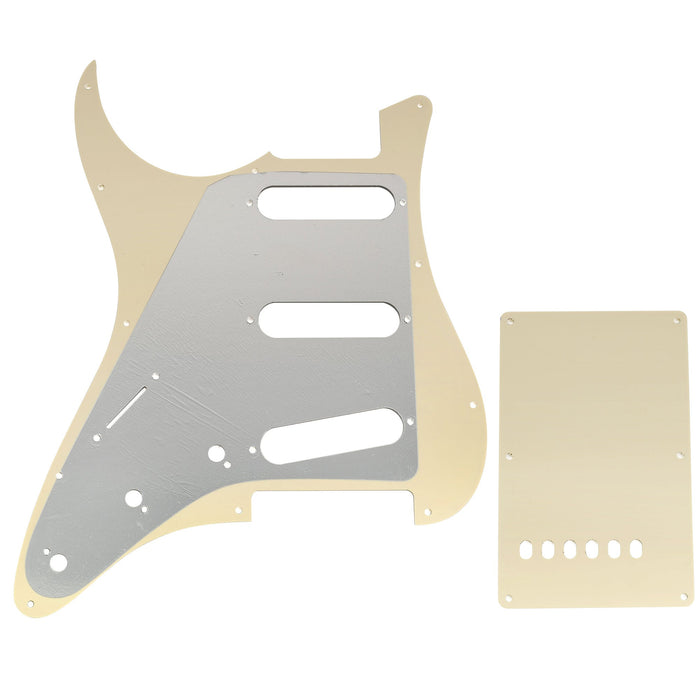 Musiclily Pro 11-Hole ST Guitar Pickguard and Backplate Set for Tagima TG-530 Strat Style SSS Electric Guitar