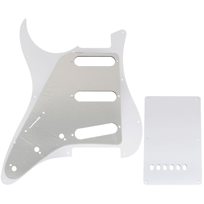 Musiclily Pro 11-Hole ST Guitar Pickguard and Backplate Set for Tagima TG-530 Strat Style SSS Electric Guitar