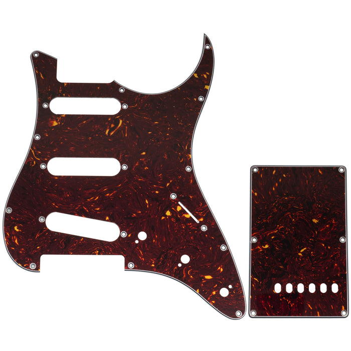 Musiclily Pro 11-Hole ST Guitar Pickguard and Backplate Set for Tagima TG-530 Strat Style SSS Electric Guitar