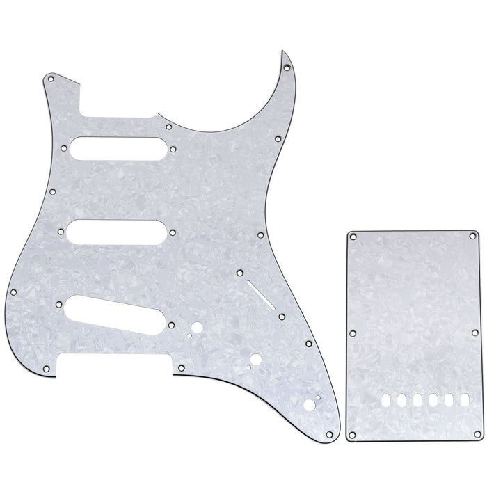 Musiclily Pro 11-Hole ST Guitar Pickguard and Backplate Set for Tagima TG-530 Strat Style SSS Electric Guitar