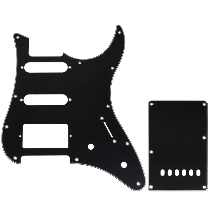 Conjunto de Captador e Tampa de Trêmolo de 11 Furos para Yamaha PAC012 HSS Guitarra Elétrica