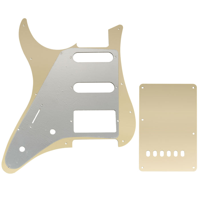 Conjunto de Captador e Tampa de Trêmolo de 11 Furos para Yamaha PAC012 HSS Guitarra Elétrica