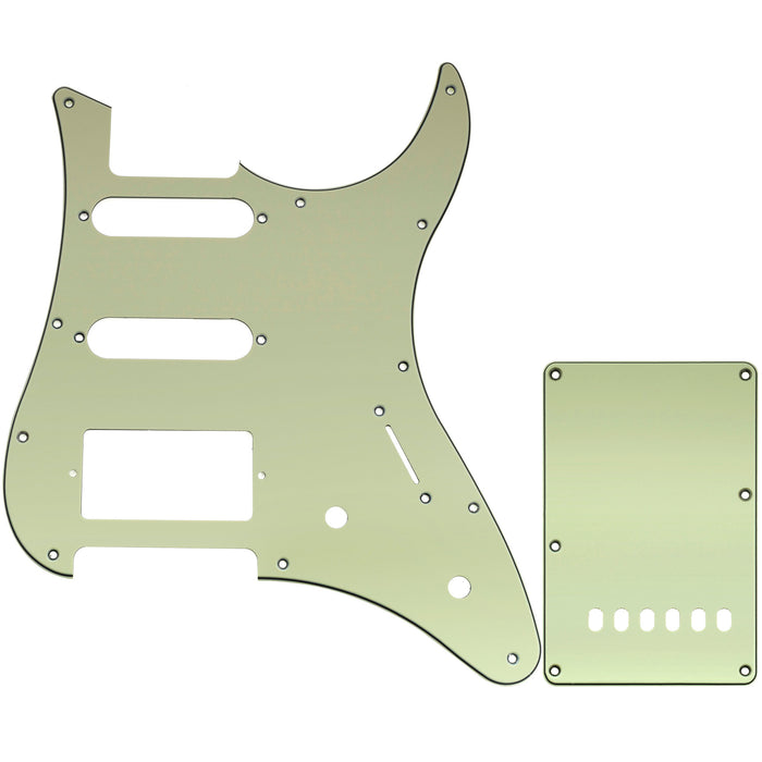 Conjunto de Captador e Tampa de Trêmolo de 11 Furos para Yamaha PAC012 HSS Guitarra Elétrica