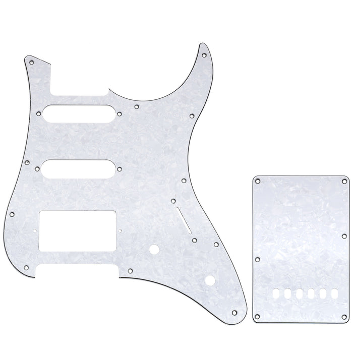 Conjunto de Captador e Tampa de Trêmolo de 11 Furos para Yamaha PAC012 HSS Guitarra Elétrica
