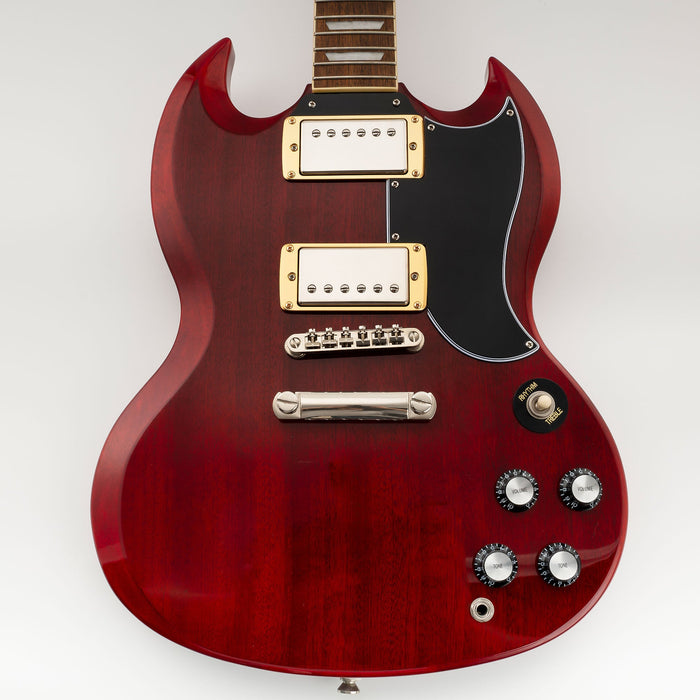 Musiclily Ultra アルミニウムフラットボトム ビベルドハムバッカーピックアップマウンティングリングセット Epi SGスタイル エレキギター用