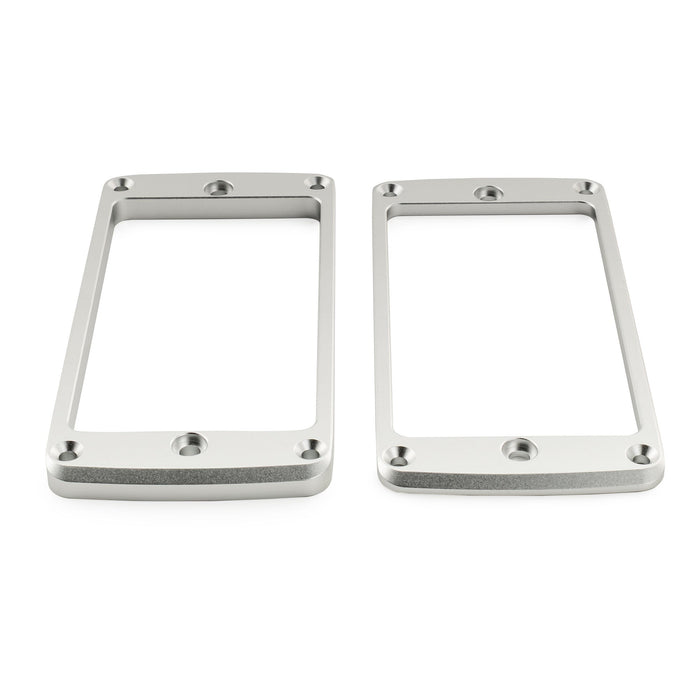 Musiclily Ultra アルミニウムフラットボトム ビベルドハムバッカーピックアップマウンティングリングセット Epi SGスタイル エレキギター用