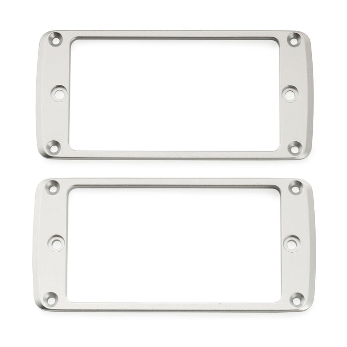 Musiclily Ultra アルミニウムフラットボトム ビベルドハムバッカーピックアップマウンティングリングセット Epi SGスタイル エレキギター用