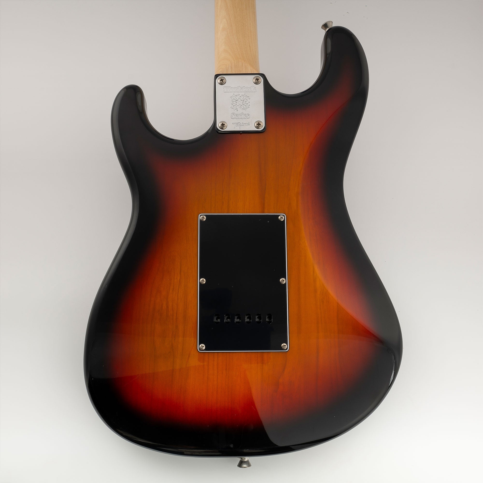 Musiclily Pro 6-Hole ST Guitar Backplate for Tagima TG-530 Strat Style SSS 10-Hole Pickguard Electric Guitar