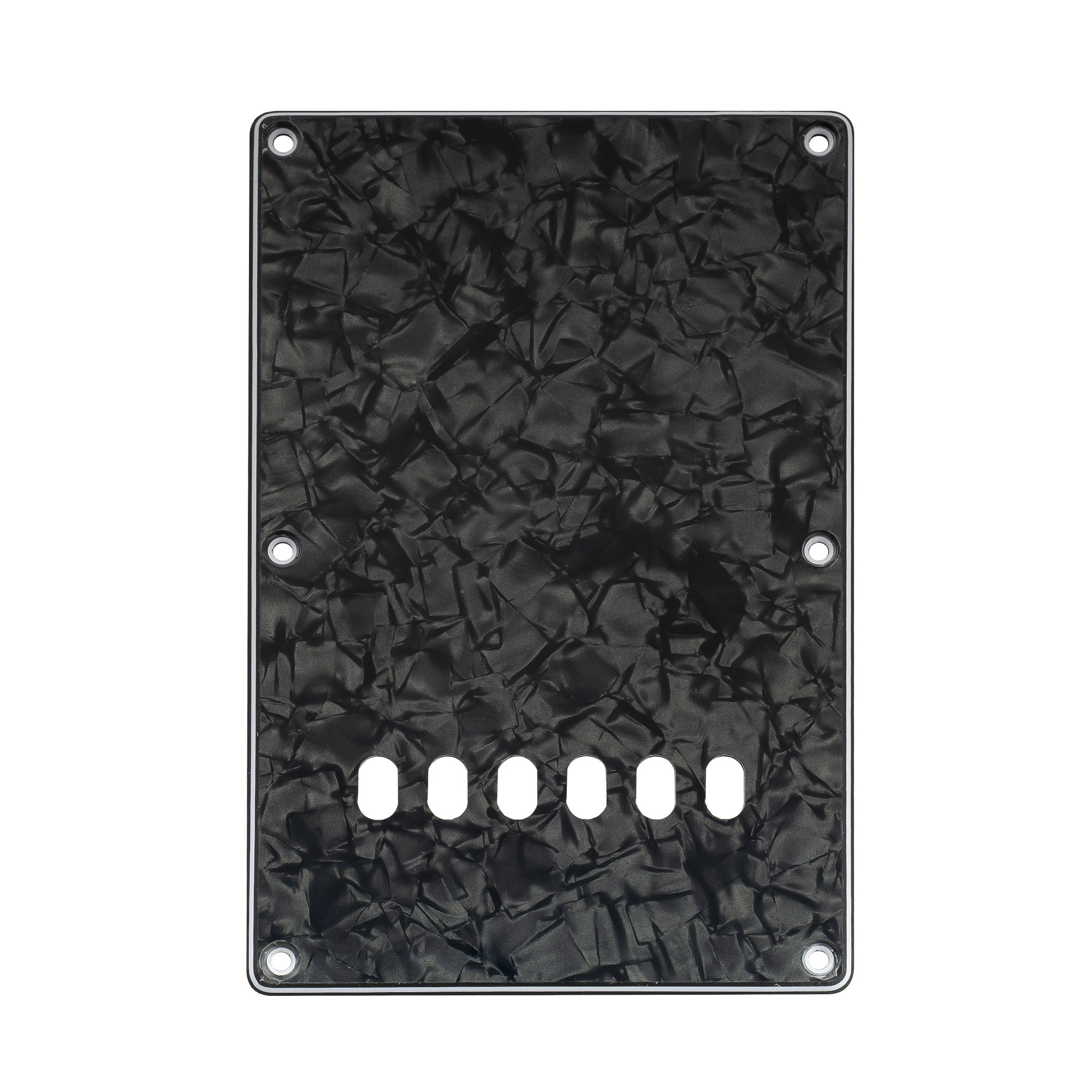 Musiclily Pro 6-Hole ST Guitar Backplate for Tagima TG-530 Strat Style SSS 10-Hole Pickguard Electric Guitar