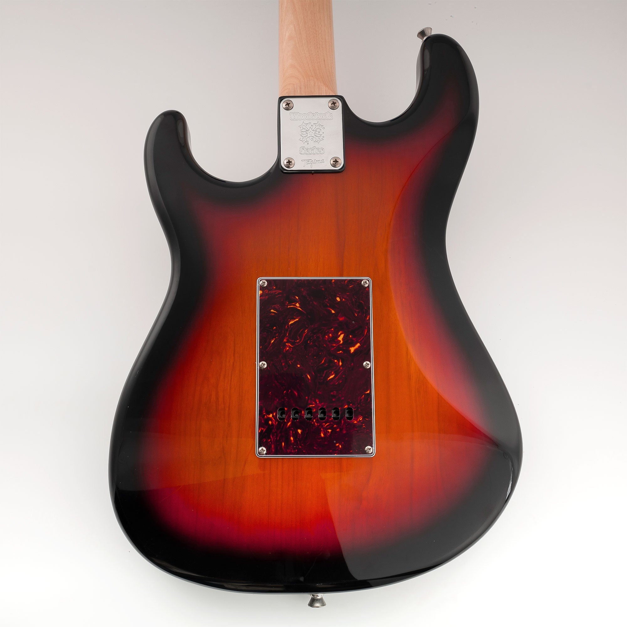 Musiclily Pro 6-Hole ST Guitar Backplate for Tagima TG-530 Strat Style SSS 10-Hole Pickguard Electric Guitar