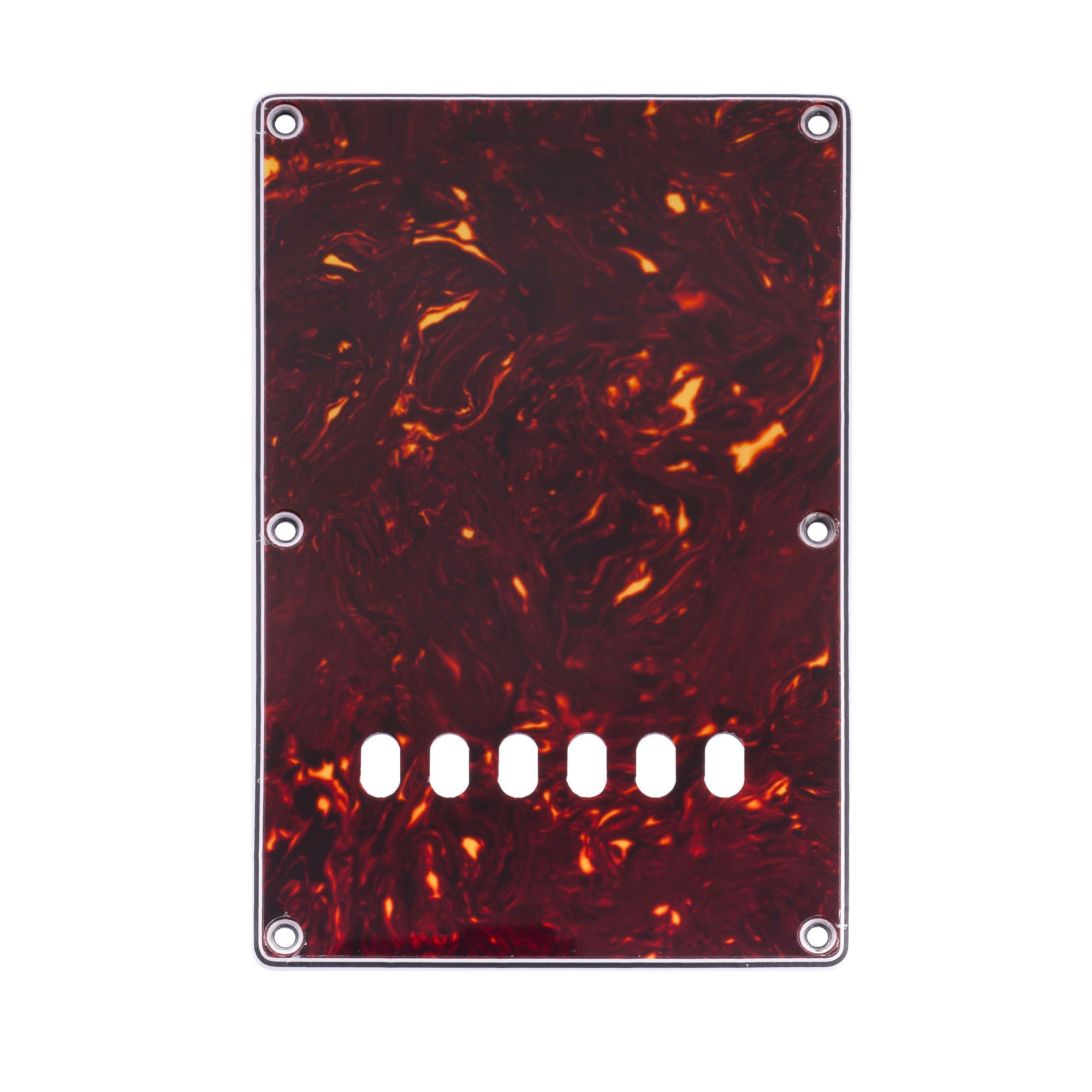 Musiclily Pro 6-Hole ST Guitar Backplate for Tagima TG-530 Strat Style SSS 10-Hole Pickguard Electric Guitar