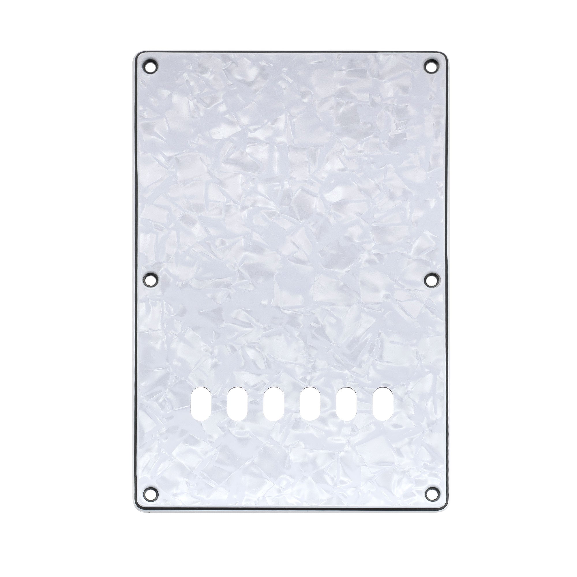 Musiclily Pro 6-Hole ST Guitar Backplate for Tagima TG-530 Strat Style SSS 10-Hole Pickguard Electric Guitar
