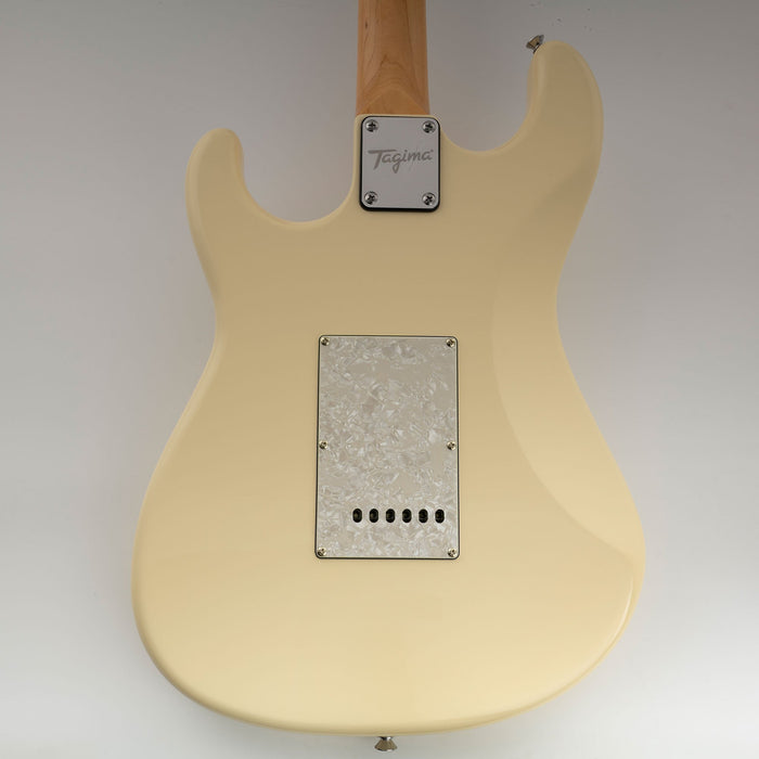 Musiclily Pro 6-Hole ST Guitar Backplate for Tagima TG-530 Strat Style SSS 11-Hole Pickguard Electric Guitar