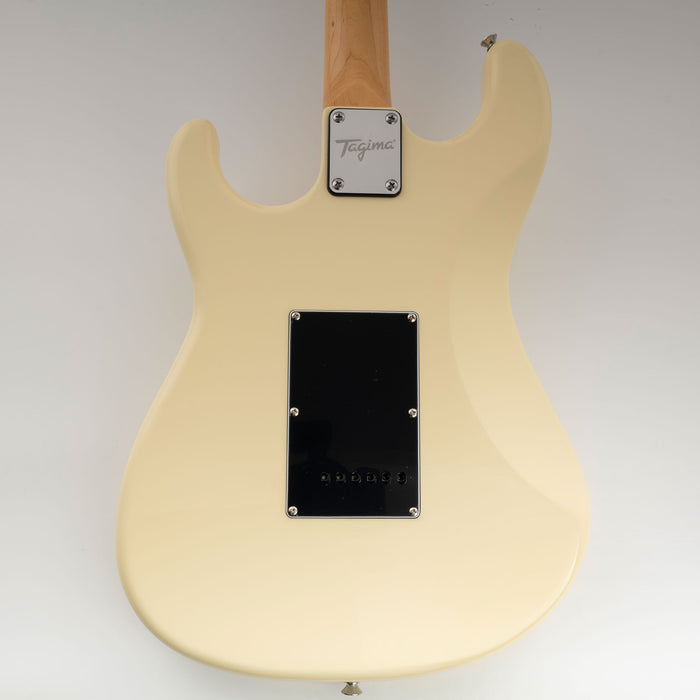 Musiclily Pro 6-Hole ST Guitar Backplate for Tagima TG-530 Strat Style SSS 11-Hole Pickguard Electric Guitar