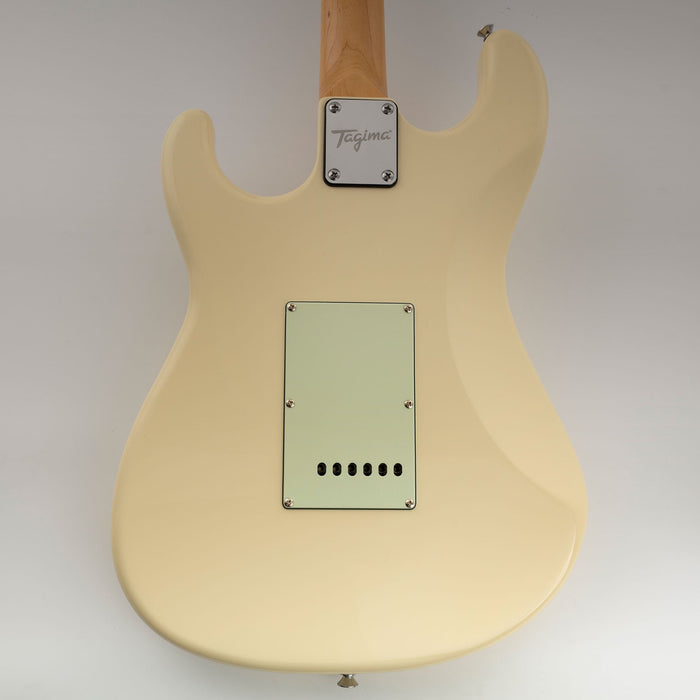 Musiclily Pro 6-Hole ST Guitar Backplate for Tagima TG-530 Strat Style SSS 11-Hole Pickguard Electric Guitar