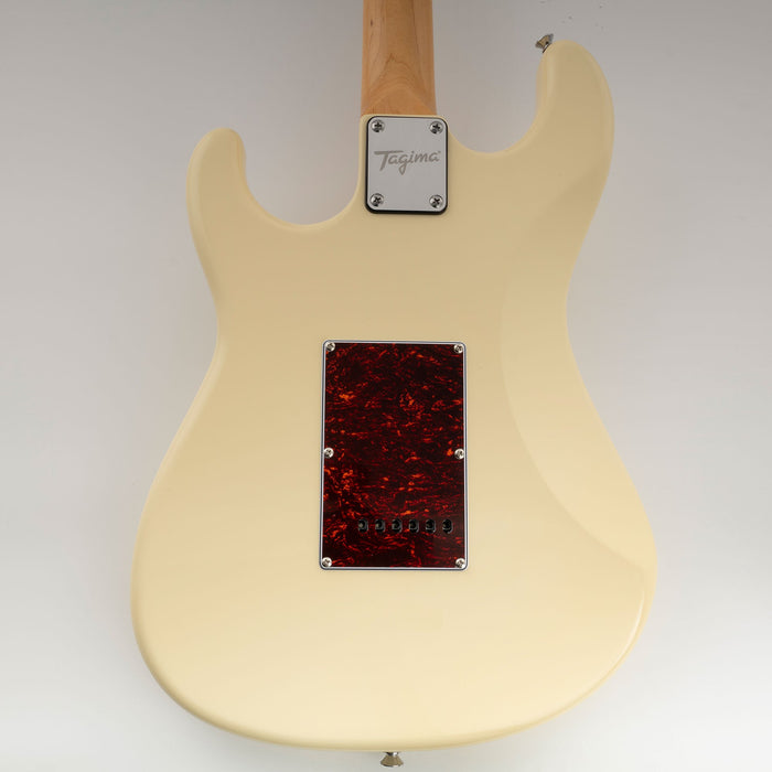 Musiclily Pro 6-Hole ST Guitar Backplate for Tagima TG-530 Strat Style SSS 11-Hole Pickguard Electric Guitar