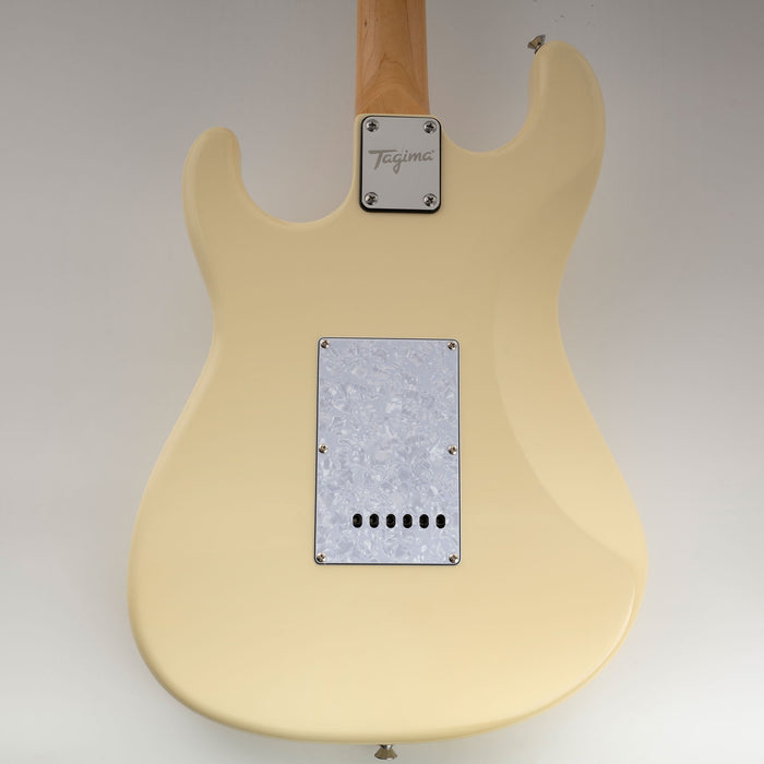 Musiclily Pro 6-Hole ST Guitar Backplate for Tagima TG-530 Strat Style SSS 11-Hole Pickguard Electric Guitar