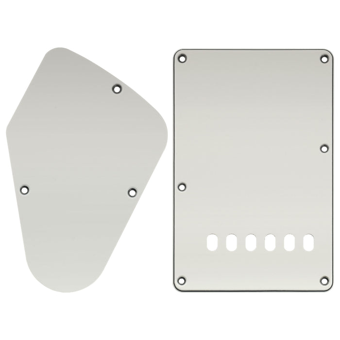 Musiclily Pro Guitar Backplate Set Tremolo Cover Control Cavity Cover for Yamaha PAC112V HSS Electric Guitar