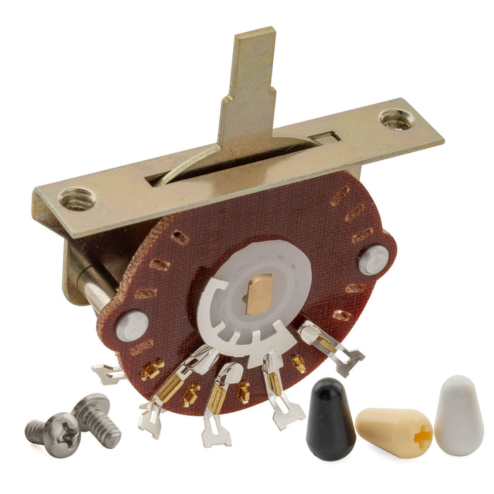 Musiclily Pro 5-Way Pickup Selector Blade Switch Lever Switch for Strat Style Electric Guitar