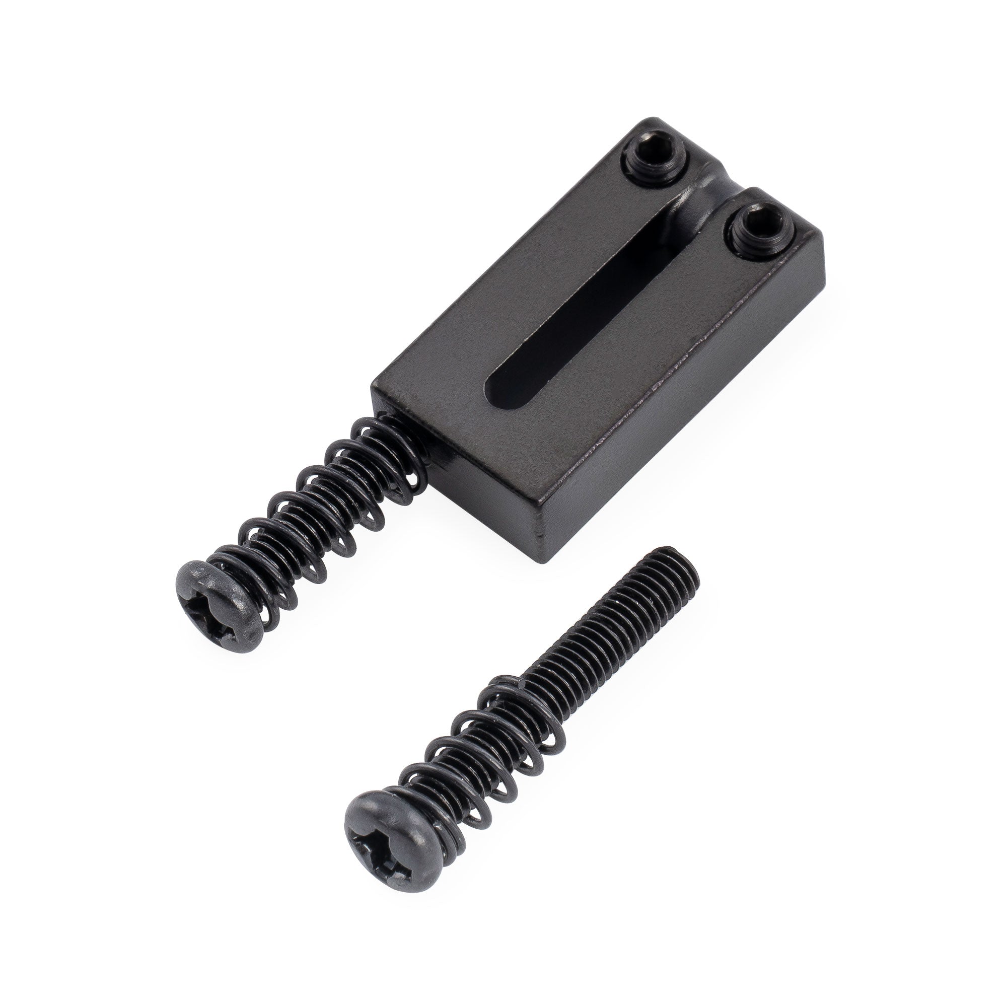 Musiclily Ultra 10.5mm Selletas Offset de Acero Inoxidable de Estilo Moderno para Guitarra Eléctrica Fender American Standard Ultra Strat Tele Style, Juego de 6