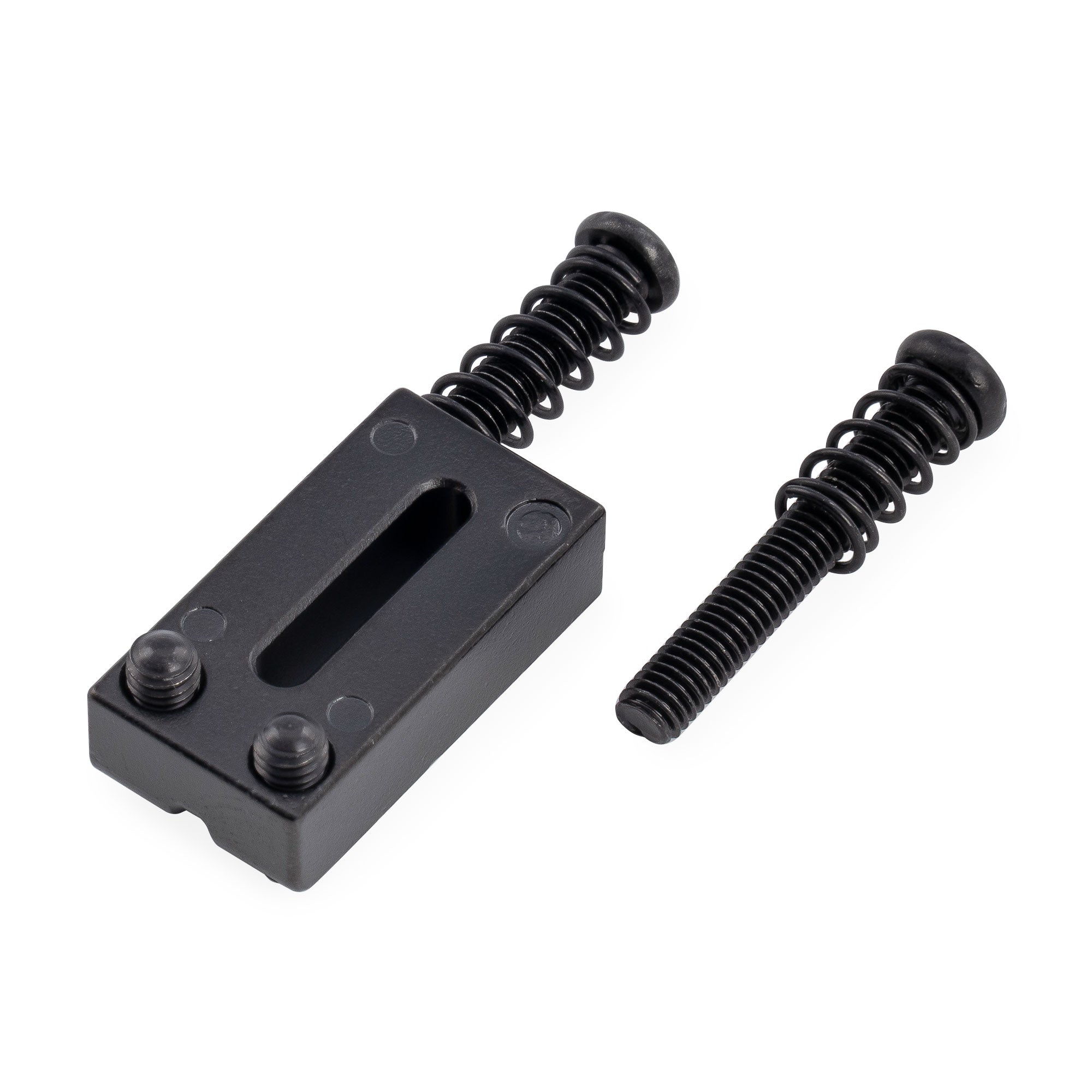 Musiclily Ultra 10.5mm Selletas Offset de Acero Inoxidable de Estilo Moderno para Guitarra Eléctrica Fender American Standard Ultra Strat Tele Style, Juego de 6