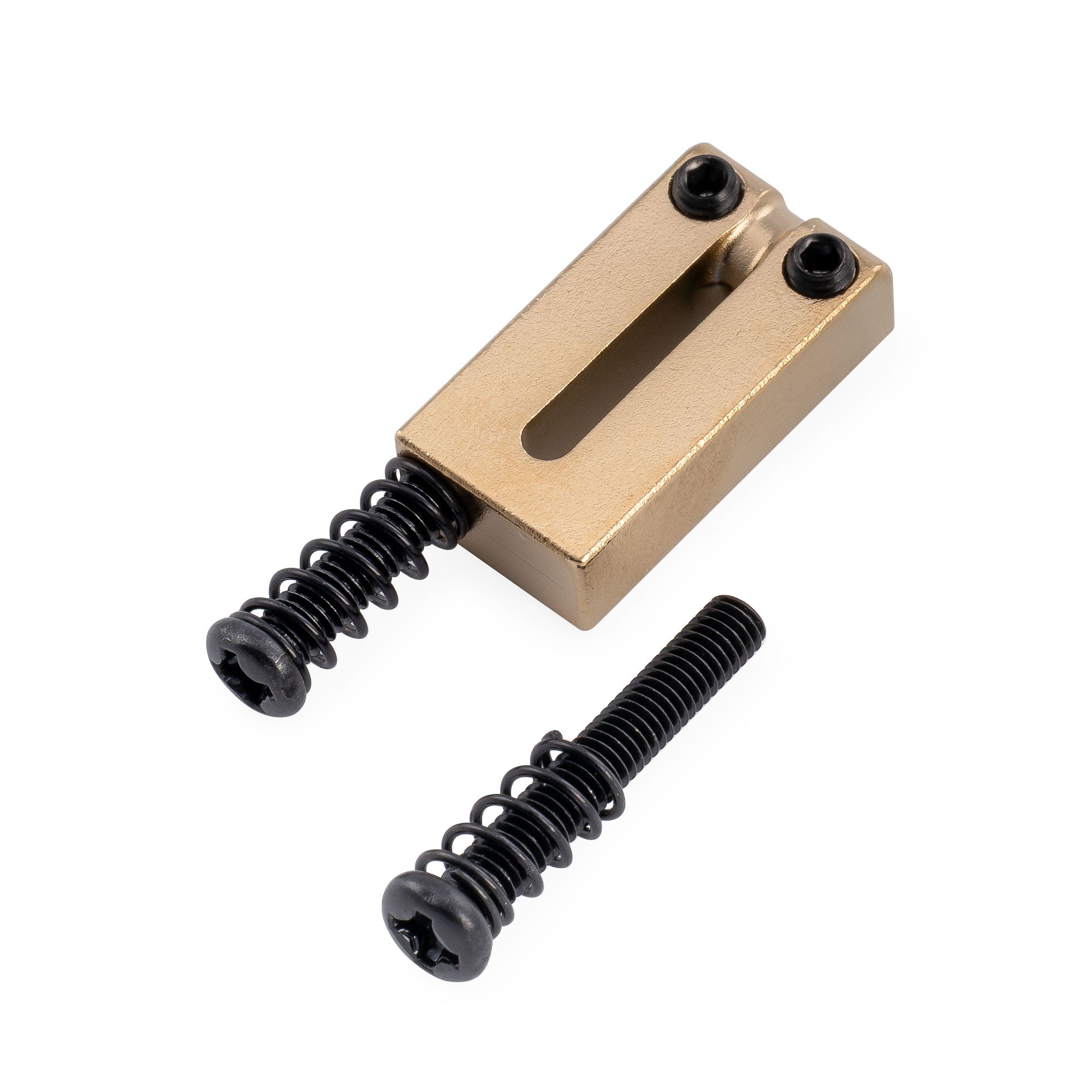 Musiclily Ultra 10.5mm Selletas Offset de Acero Inoxidable de Estilo Moderno para Guitarra Eléctrica Fender American Standard Ultra Strat Tele Style, Juego de 6