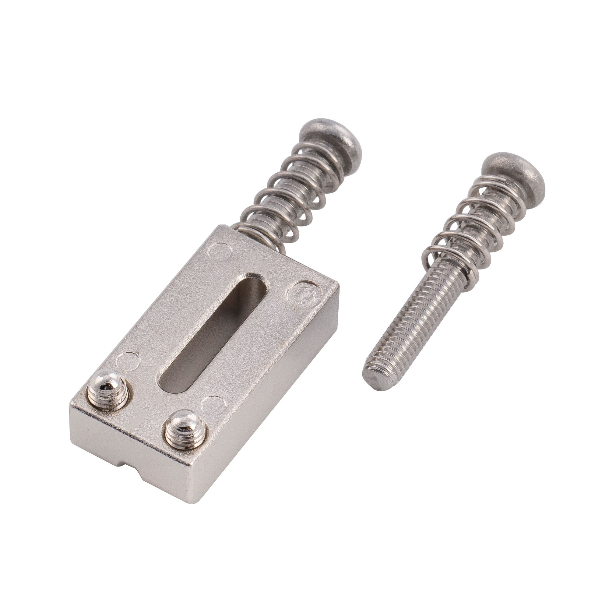 Musiclily Ultra 10.5mm Selletas Offset de Acero Inoxidable de Estilo Moderno para Guitarra Eléctrica Fender American Standard Ultra Strat Tele Style, Juego de 6