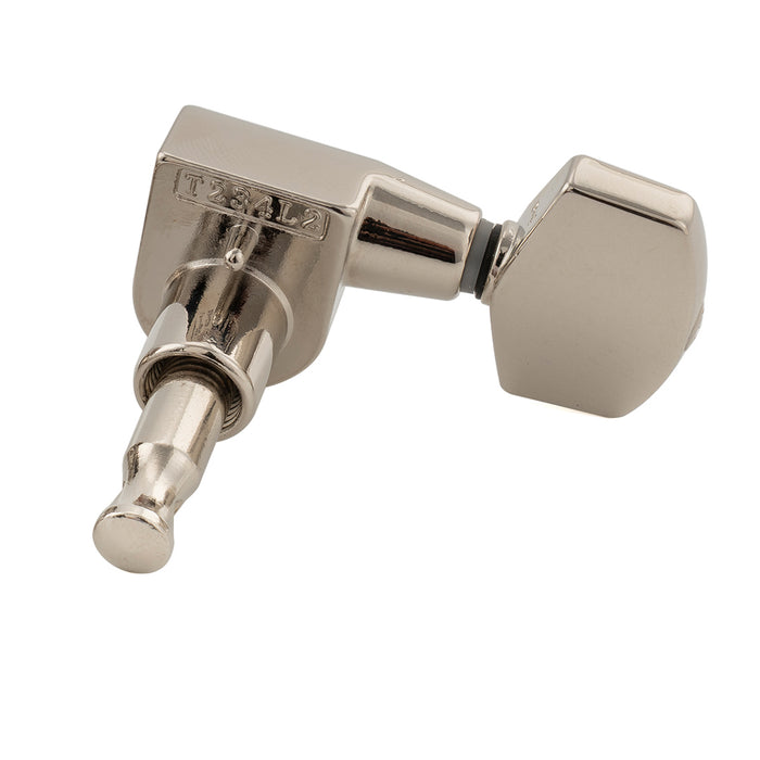 Musiclily Pro R18T-15 Single 18:1 Ratio 1-Pin Full Sealed Machine Head Treble Side Tuner Tuning Peg Key with Big Hex Button for Taylor Style Acoustic Guitar