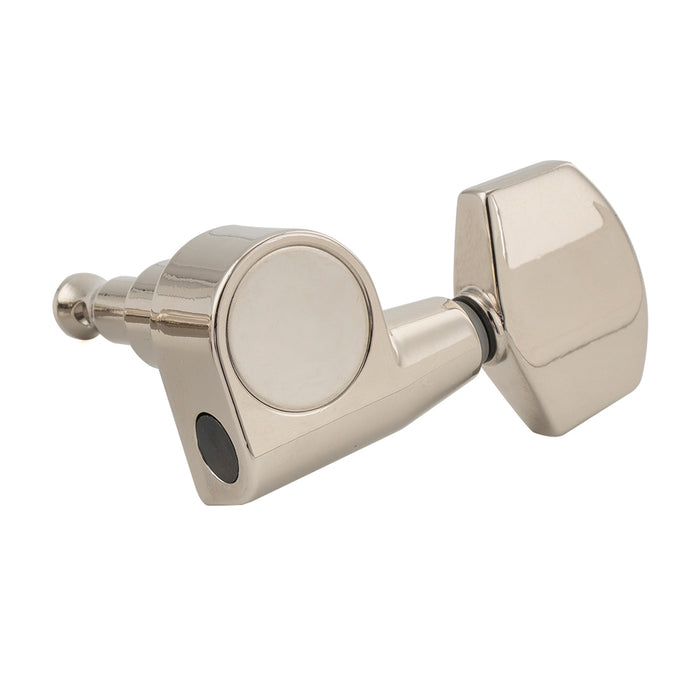 Musiclily Pro R18T-15 Single 18:1 Ratio 1-Pin Full Sealed Machine Head Treble Side Tuner Tuning Peg Key with Big Hex Button for Taylor Style Acoustic Guitar