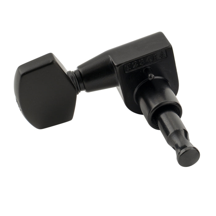 Musiclily Pro R18T-15 Single 18:1 Ratio 1-Pin Full Sealed Machine Head Bass Side Tuner Tuning Peg Key with Big Hex Button for Taylor Style Acoustic Guitar