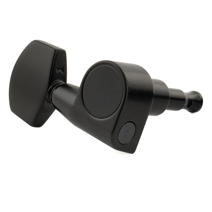 Musiclily Pro R18T-15 Single 18:1 Ratio 1-Pin Full Sealed Machine Head Bass Side Tuner Tuning Peg Key with Big Hex Button for Taylor Style Acoustic Guitar