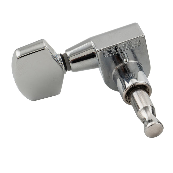 Musiclily Pro R18T-15 Single 18:1 Ratio 1-Pin Full Sealed Machine Head Bass Side Tuner Tuning Peg Key with Big Hex Button for Taylor Style Acoustic Guitar