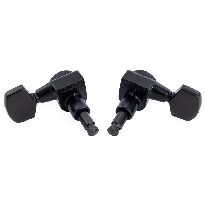 Musiclily Pro R18T-16 3R3L 18:1 1ピン ロッキングギターチューナー ペグ 大六角ボタン付き テイラー(Taylor)スタイル アコースティックギター用