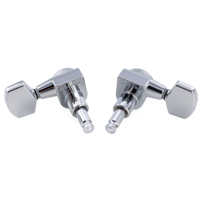 Musiclily Pro R18T-16 3R3L 18:1 1ピン ロッキングギターチューナー ペグ 大六角ボタン付き テイラー(Taylor)スタイル アコースティックギター用