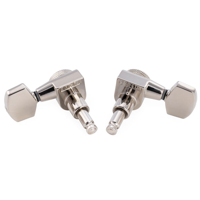 Musiclily Pro R18T-16 3R3L 18:1 1ピン ロッキングギターチューナー ペグ 大六角ボタン付き テイラー(Taylor)スタイル アコースティックギター用