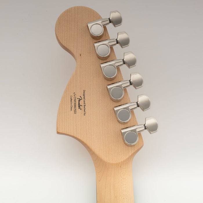 Musiclily Pro R18T-18 Single 18:1 Ratio 1-Pin Full Sealed Machine Head Bass Side Tuner Tuning Peg Key with Hex Button for Squier Strat Tele Style Electric Guitar