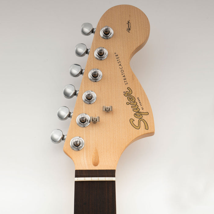 Musiclily Pro R18T-22 Single 18:1 Ratio 1-Pin Full Sealed Machine Head Bass Side Tuner Tuning Peg Key with Vintage Oval Button for Squier Strat Tele Style Electric Guitar