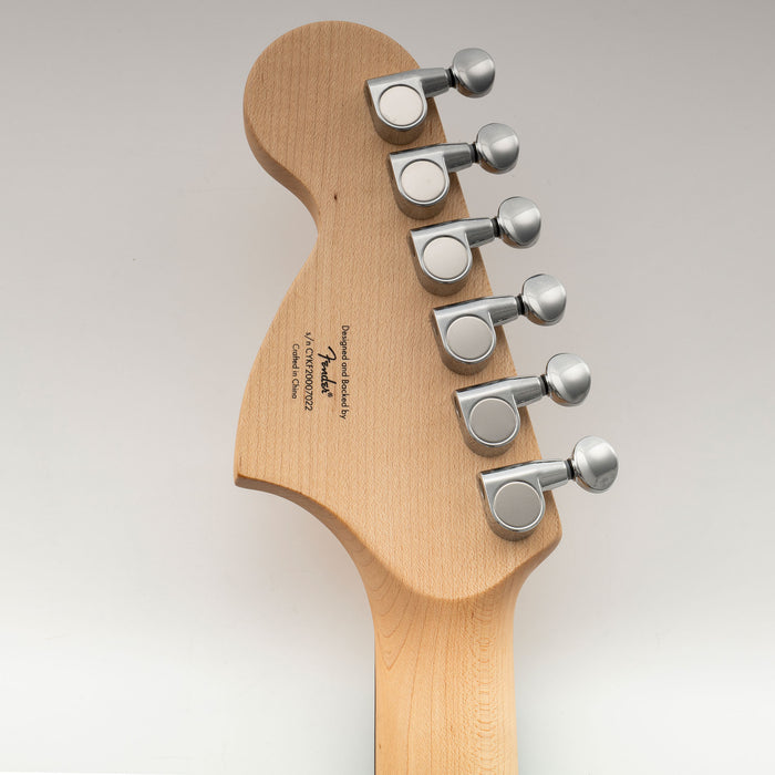 Musiclily Pro R18T-22 Single 18:1 Ratio 1-Pin Full Sealed Machine Head Bass Side Tuner Tuning Peg Key with Vintage Oval Button for Squier Strat Tele Style Electric Guitar
