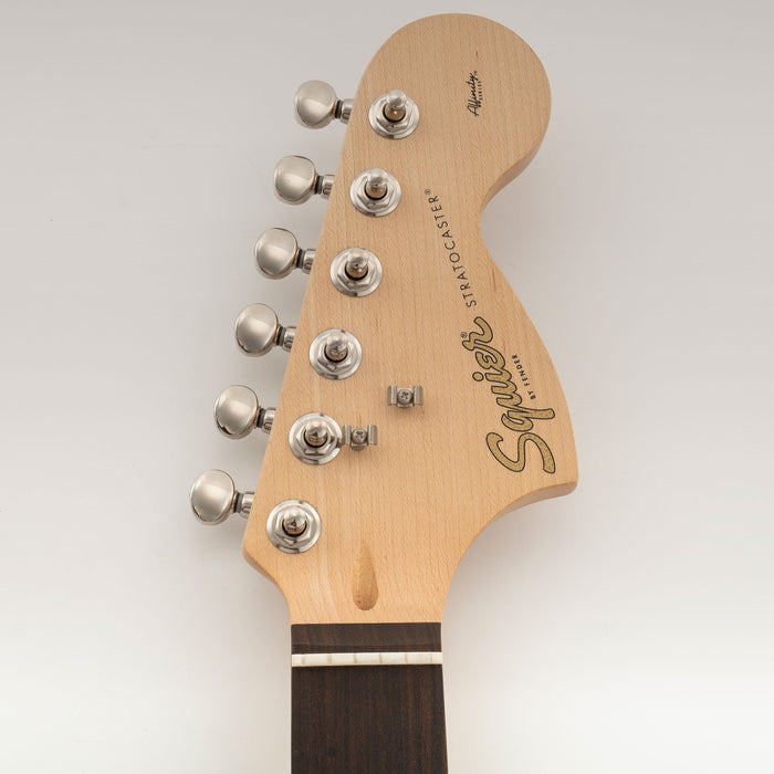 Musiclily Pro R18T-22 Single 18:1 Ratio 1-Pin Full Sealed Machine Head Bass Side Tuner Tuning Peg Key with Vintage Oval Button for Squier Strat Tele Style Electric Guitar
