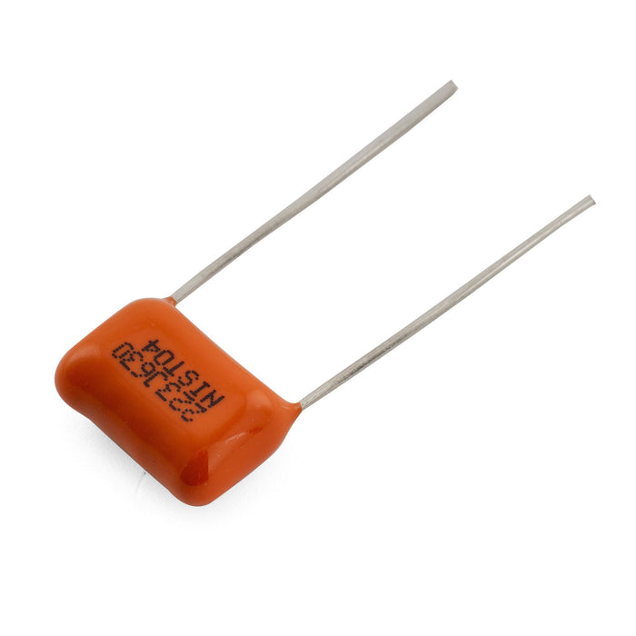 Musiclily Pro NISSEI Japan Orange MPE CBB Metallized Polypropylene Film Capacitors .022uF 5% 630V for Electric Guitar Bass (Set of 10)