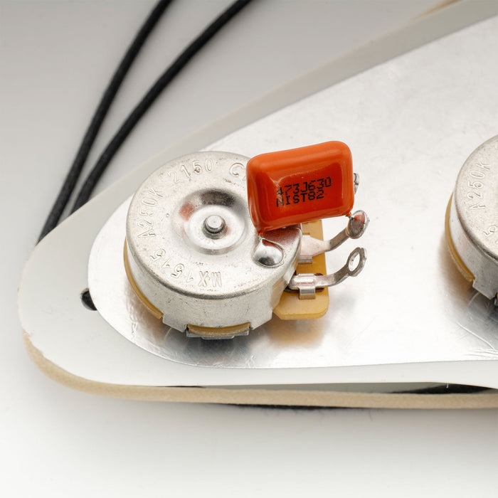 Musiclily Pro NISSEI Japan Orange MPE CBB Metallized Polypropylene Film Capacitors .047uF 5% 630V for Electric Guitar Bass (Set of 10)