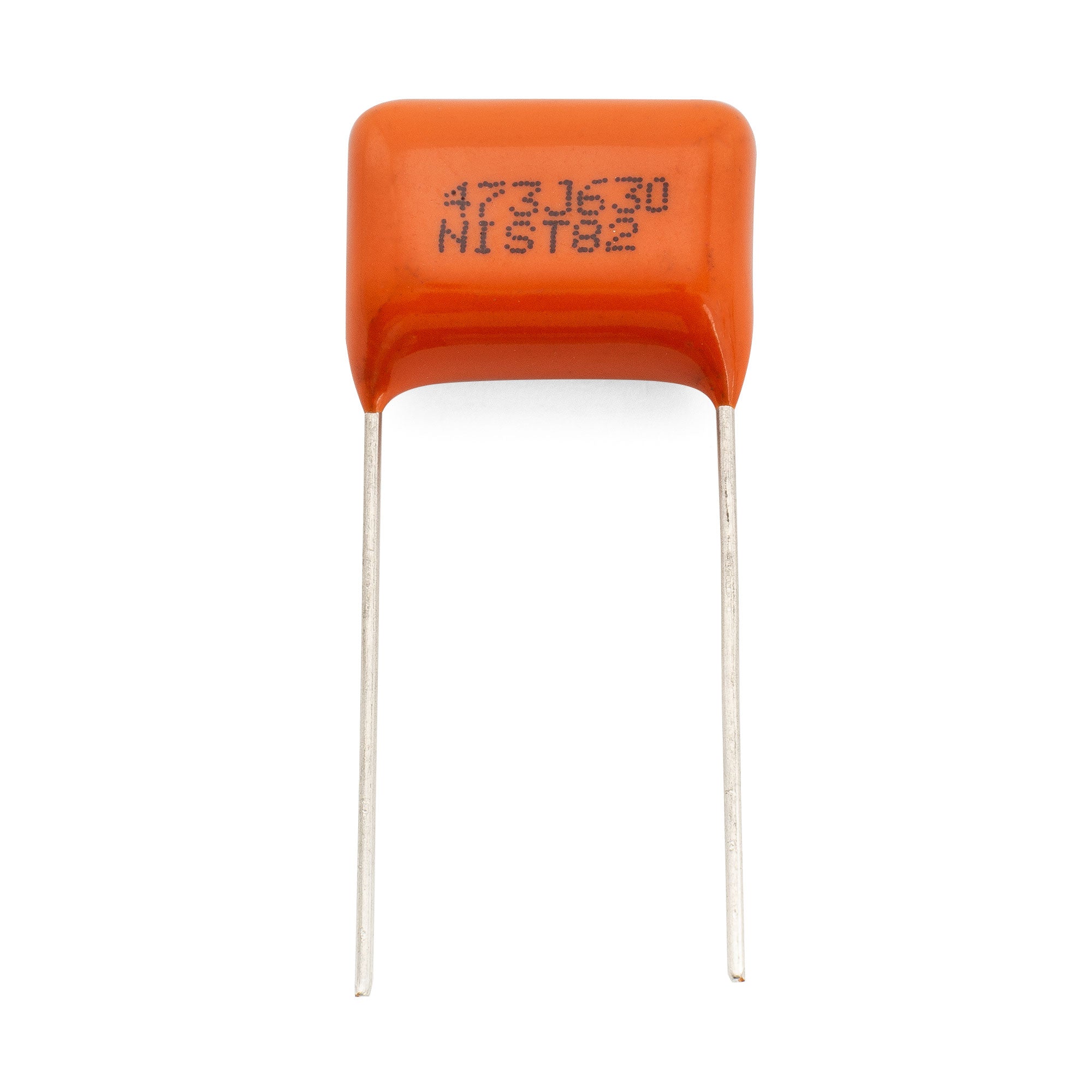Musiclily Pro NISSEI Japan Orange MPE CBB Metallized Polypropylene Film Capacitors .047uF 5% 630V for Electric Guitar Bass (Set of 10)
