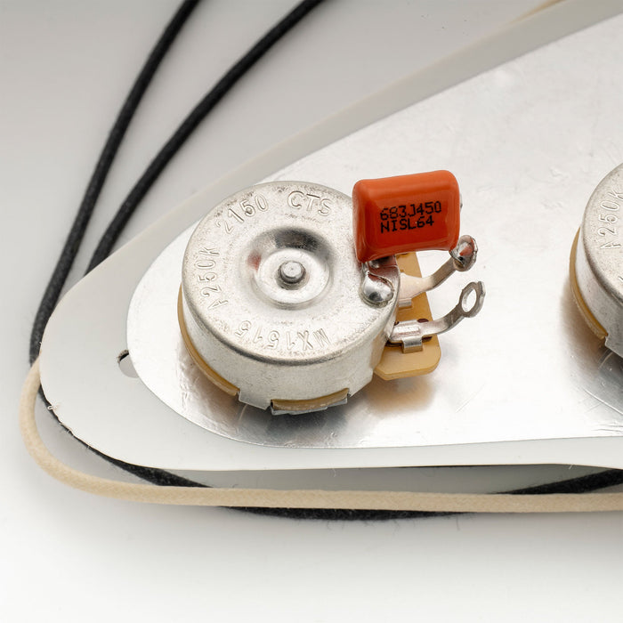 Musiclily Pro NISSEI Japan Orange MPE CBB Metallized Polypropylene Film Capacitors .068uF 5% 450V for Electric Guitar Bass (Set of 2)