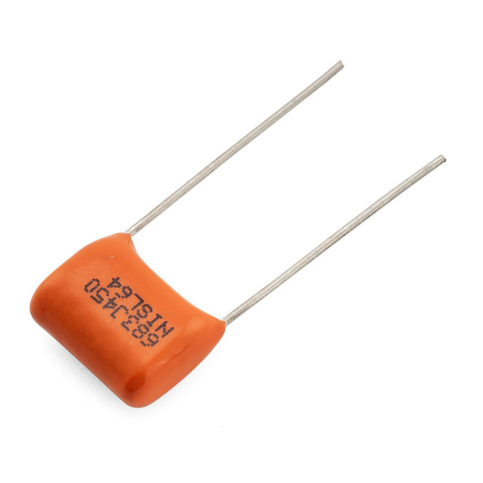Musiclily Pro NISSEI Japan Orange MPE CBB Metallized Polypropylene Film Capacitors .068uF 5% 450V for Electric Guitar Bass (Set of 2)