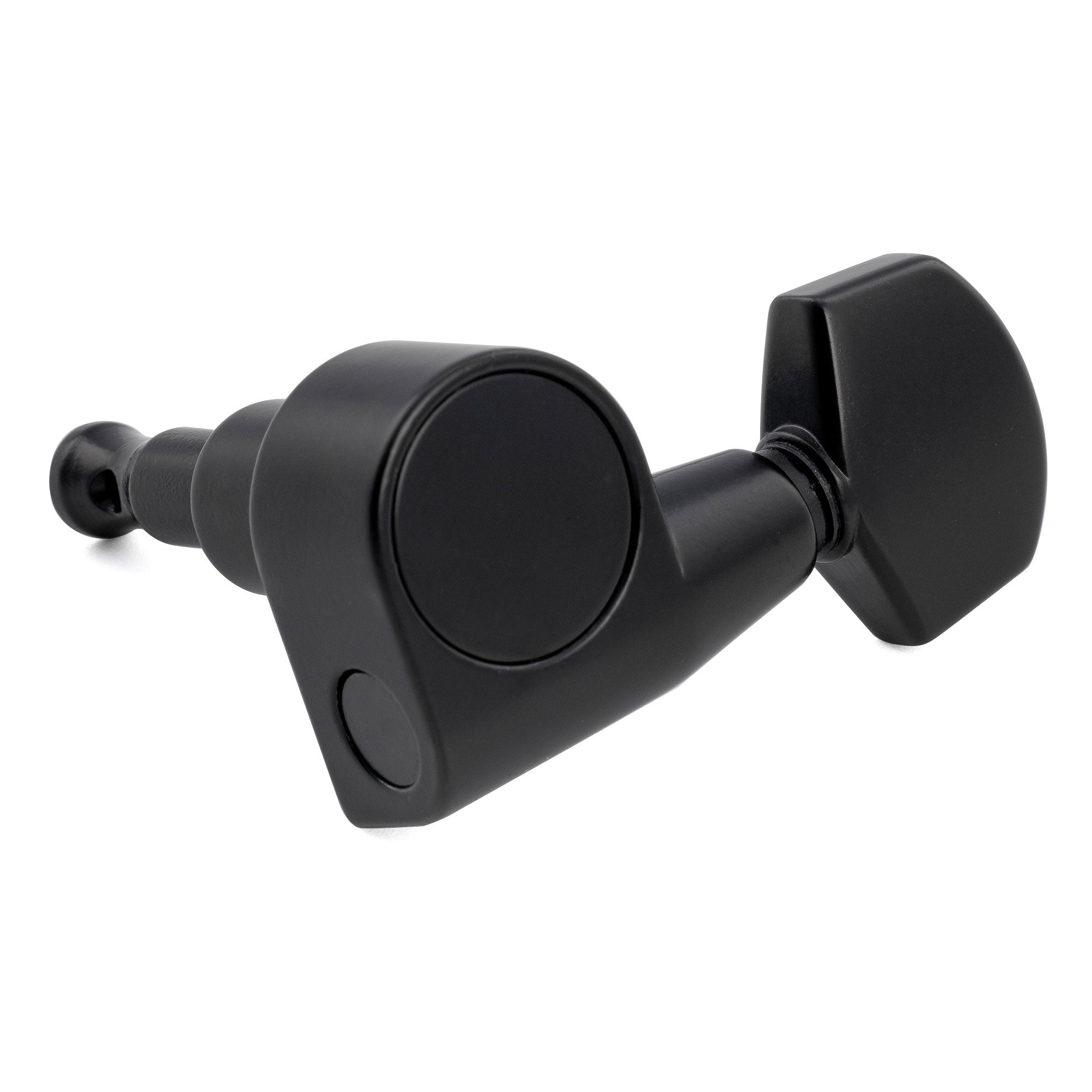 Musiclily Pro R18T-25 Clavijero de afinación individual relación 18:1, 2 pines, totalmente sellado, lado de agudos, con botón hexagonal para guitarra eléctrica estilo Squier Strat Tele