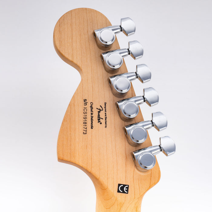 Musiclily Pro R18T-28 6-in-line 18:1 Locking Tuners 2-Pin Machine Heads Tuning Pegs Keys for Squier Strat Tele Style Electric Guitar