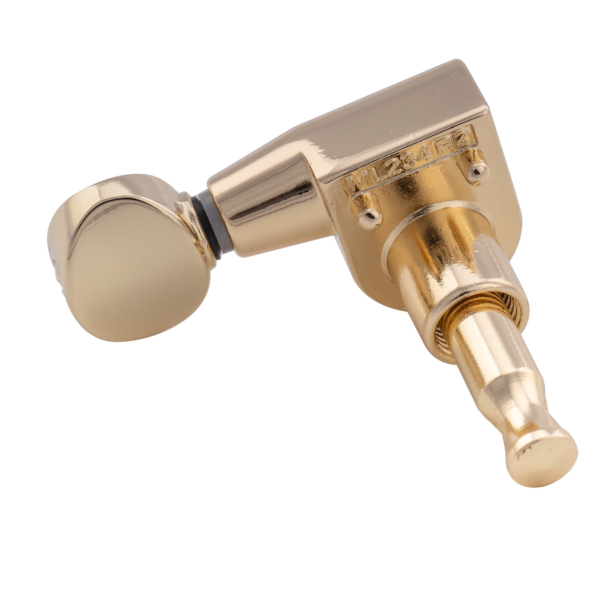 Musiclily Pro R18T-30 6 en línea, relación 18:1, cabezales de máquina totalmente sellados de 2 pines, afinadores, clavijas de afinación y llaves con botón ovalado vintage para guitarra eléctrica estilo Squier Strat Tele