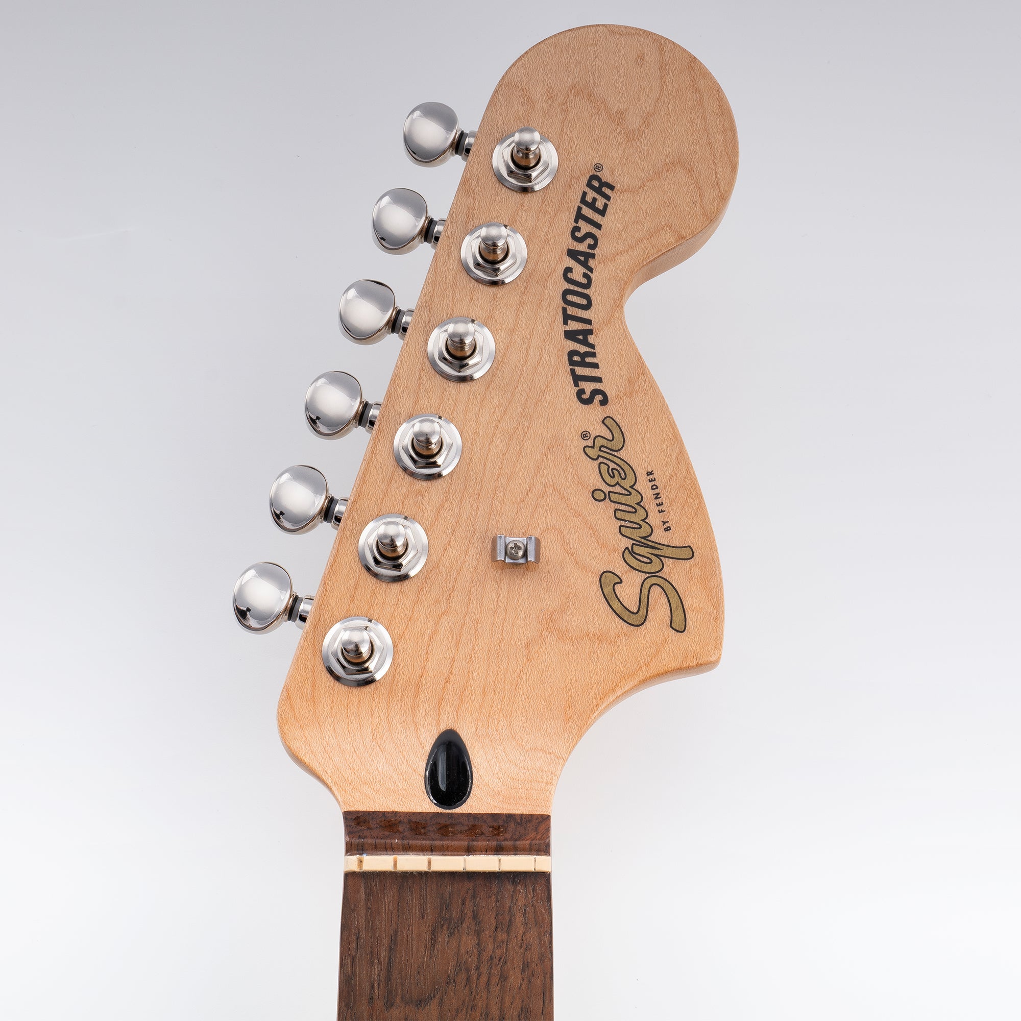 Musiclily Pro R18T-30 6 en línea, relación 18:1, cabezales de máquina totalmente sellados de 2 pines, afinadores, clavijas de afinación y llaves con botón ovalado vintage para guitarra eléctrica estilo Squier Strat Tele