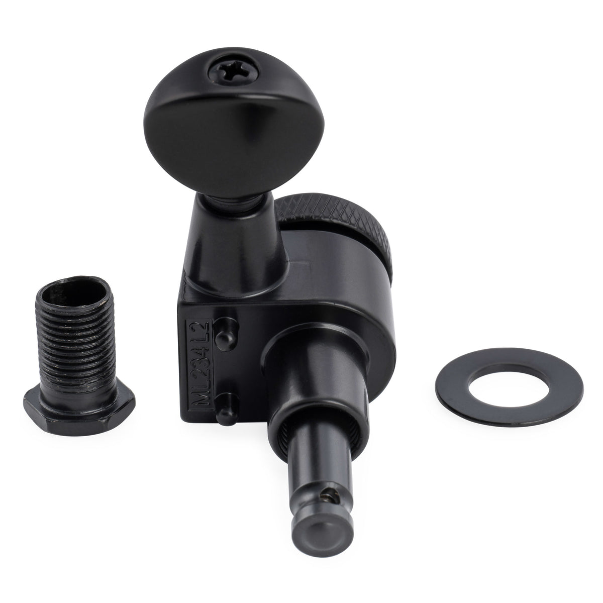 Musiclily Pro R18T-31 mécaniques à blocage gaucher 6 en ligne 18:1 à 2 broches, clés et mécaniques d'accordage pour guitare style Squier Strat Tele